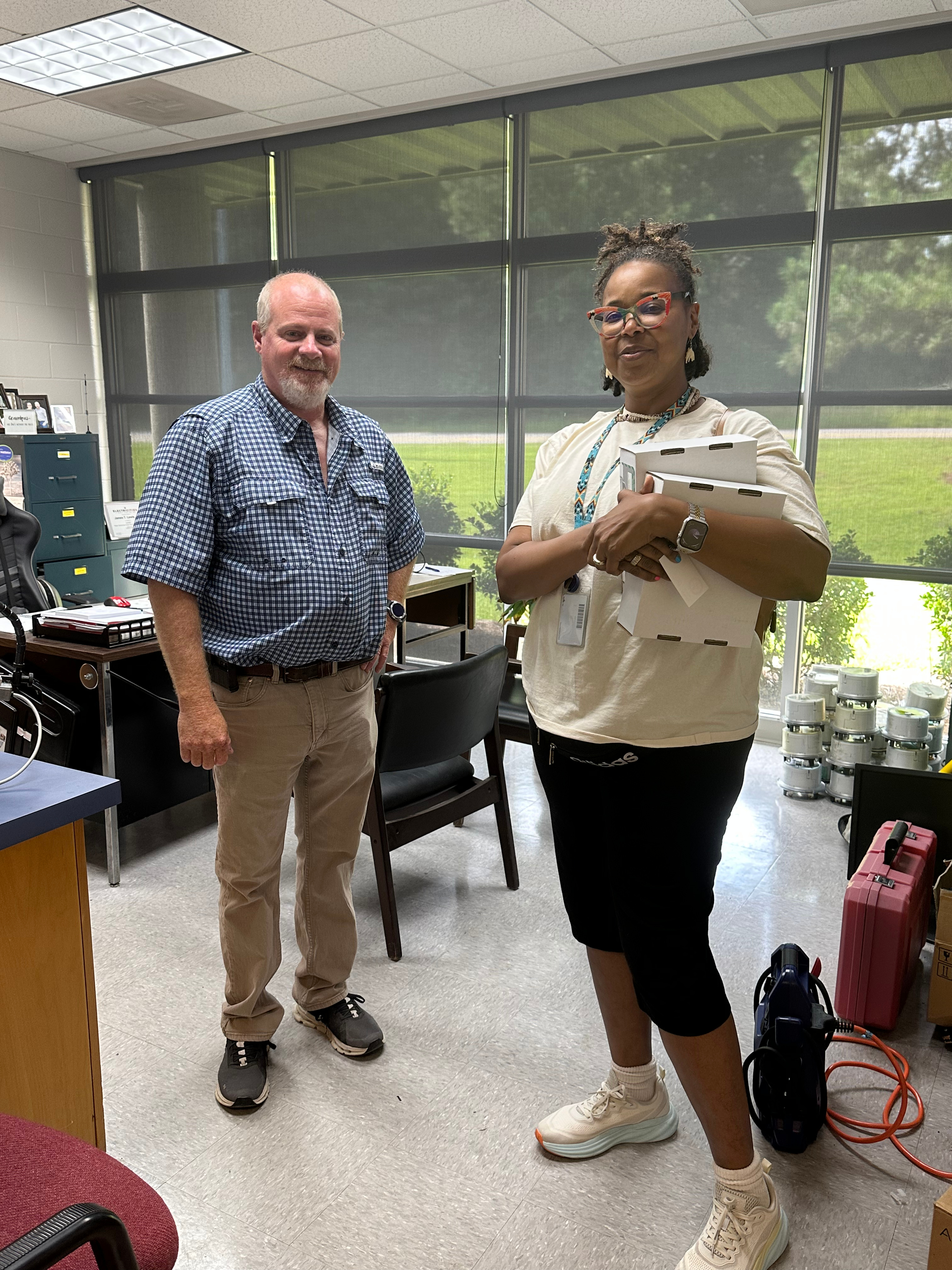 Ashaki Mitchell at Externship