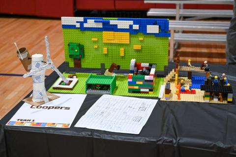 Coopers Lego creation